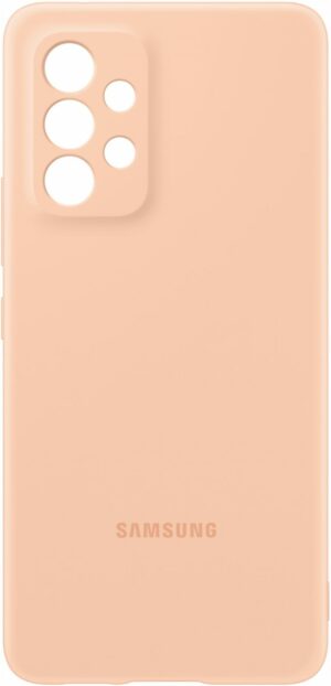 Samsung Silicone Cover für Galaxy A53 5G peach