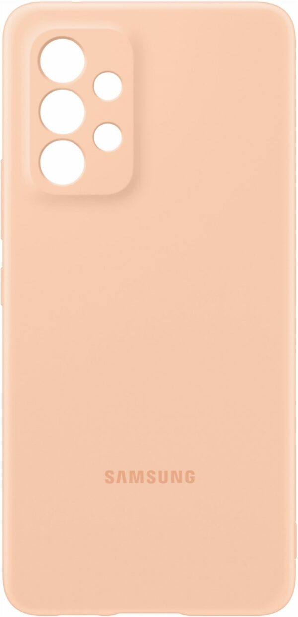 Samsung Silicone Cover für Galaxy A53 5G peach