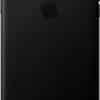Apple Leder Case für iPhone XS Max schwarz