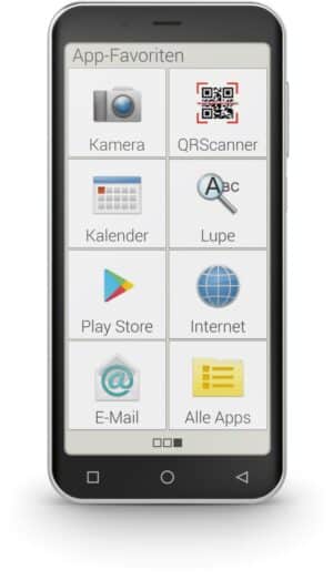 Emporia SMART.4 Smartphone schwarz