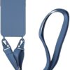 Vivanco Necklace Cover für iPhone 13 dunkelblau
