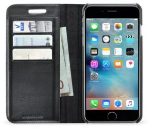 Artwizz Wallet Handy-Klapptasche für iPhone 6 schwarz