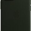 Apple Leder Case mit MagSafe für iPhone 13 mini schwarzgrün