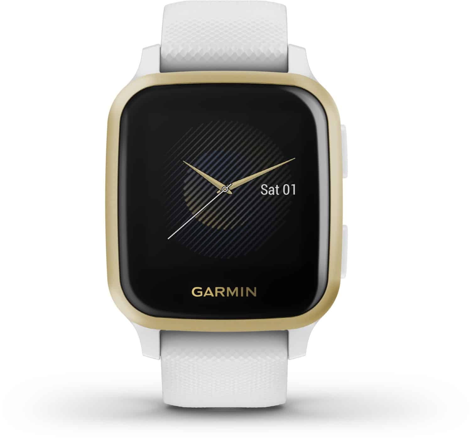 Garmin Venu Sq Smartwatch weiß/weißgold