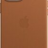 Apple Leder Case mit MagSafe für iPhone 12 Pro Max sattelbraun