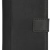 Scutes Deluxe Booklet universal Handy-Klapptasche antik schwarz