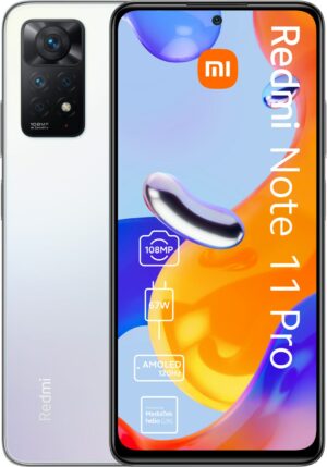 Xiaomi Redmi Note 11 Pro (6GB+128GB) Smartphone polar white