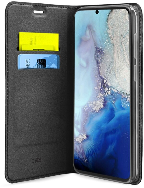 sbs Wallet Lite Bookcase für Galaxy S20 schwarz