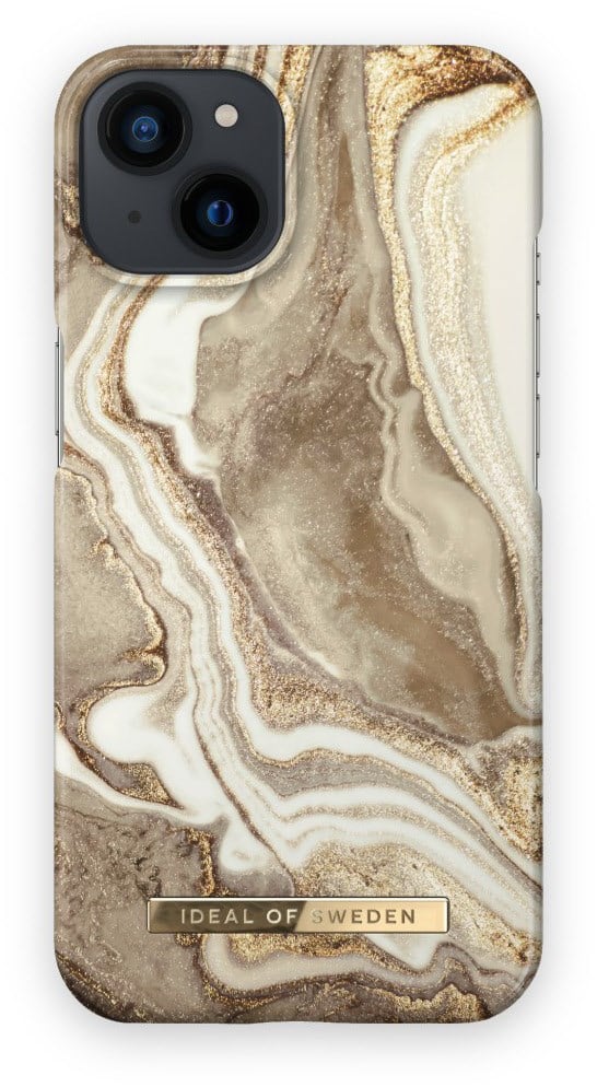 iDeal of Sweden Fashion Case für iPhone 13/14 golden sand marble