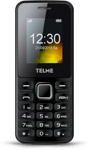 Telme T211 Tasten Handy schwarz