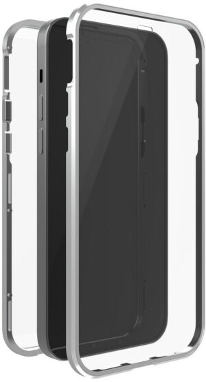 Black Rock Cover 360° Glass für iPhone 13 Pro Max silber