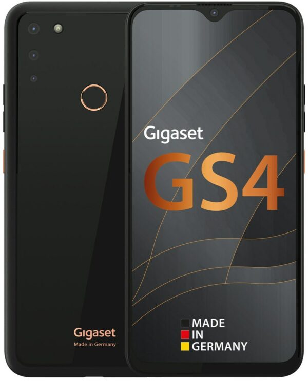 Gigaset GS4 Smartphone deep black