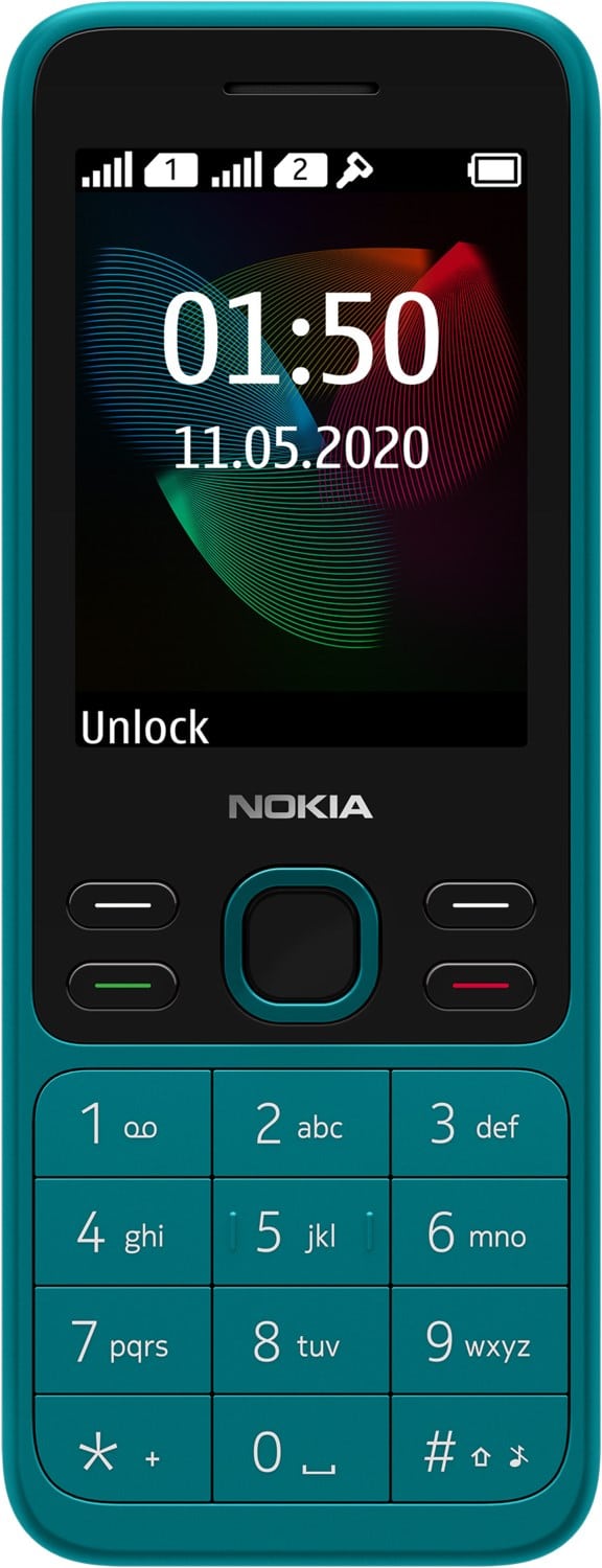Nokia 150 (2020) Tasten Handy cyan