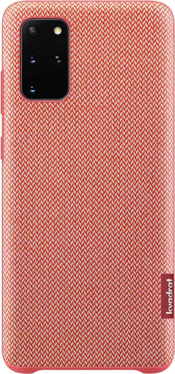 Samsung Kvadrat Cover für Galaxy S20+ rot