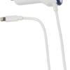 Vivanco Lightning Kfz Ladekabel Blitz 1A für iPhone weiß
