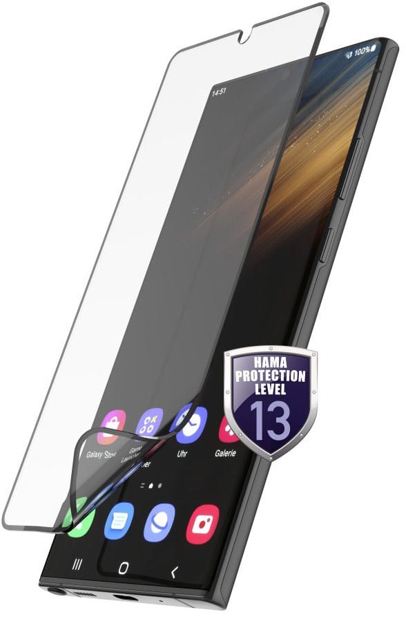 Hama Displayschutz Hiflex Eco für Galaxy S23 Ultra transparent