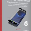 Zagg InvisibleShield Glass Displayschutzglas für Galaxy S7 Edge schwarz