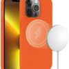 Vivanco Mag Hype Cover für iPhone 13 Pro Max orange