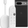 Google Pixel 7 (128GB) Smartphone obsidian inkl. Chromecast mit Google TV (HD)