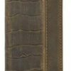Scutes Deluxe Luca Schutz-/Design-Cover croco antik braun für Galaxy S5