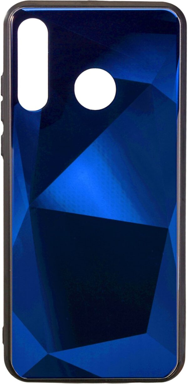 Commander Glas Back Cover DIAMOND für A405 Galaxy A40 blau