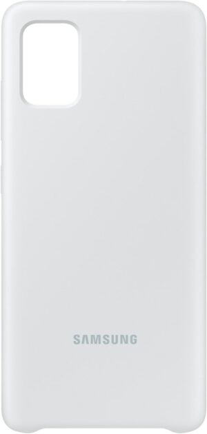 Samsung Silicone Cover für Galaxy A51 weiß