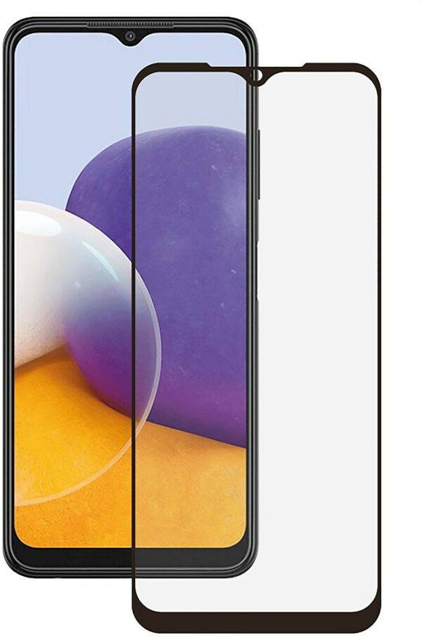 Vivanco 2.5D Fullscreen Displayschutzglas für Galaxy A22 5G transparent
