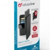 Cellular Line Buchklapptasche XL Kunstleder Universal mit Agenda-Funktion schwarz