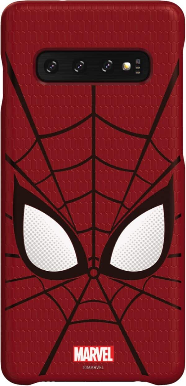 Samsung Galaxy Friends Cover Marvel's Spider Man für Galaxy S10 rot