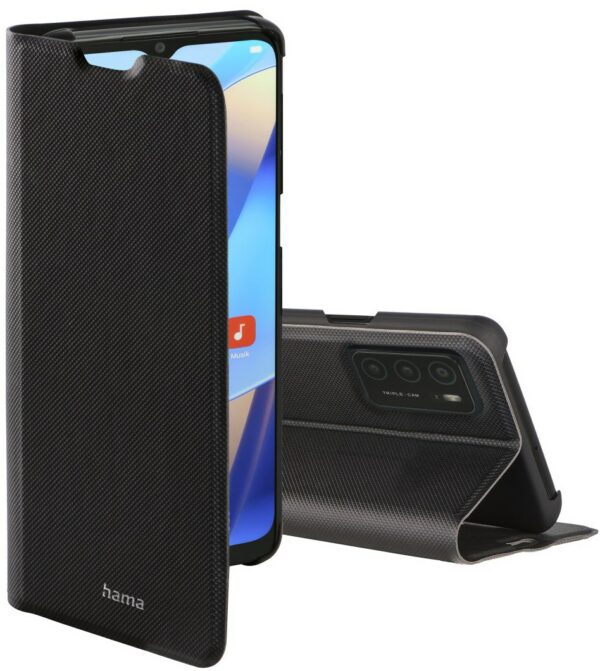 Hama Booklet Slim Pro für Oppo A16/A16s schwarz