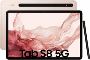 Samsung Galaxy Tab S8 (128GB) 5G pink gold