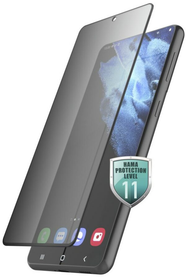 Hama 3D-Full-Screen-Schutzglas Privacy für Galaxy S22+ transparent