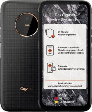 Gigaset GX6 Smartphone titanium black