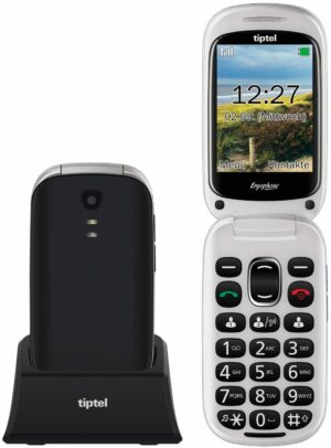 Tiptel Ergophone 6410 Seniorenhandy schwarz/silber