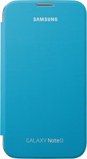 Samsung Flip Cover für Galaxy Note II blau