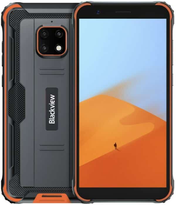 Blackview BV4900 Smartphone schwarz/orange