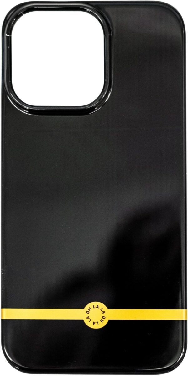 OHLALA! Design Back Cover Noir für iPhone 13/14 schwarz