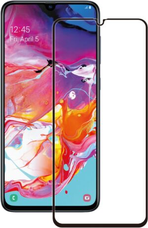 Vivanco SPGLASVVGA70BK_FS Displayschutzglas für Galaxy A70 transparent