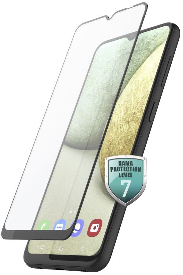 Hama Full-Screen-Schutzglas für Galaxy A22 4G schwarz