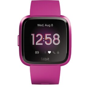 Fitbit Versa Lite Smartwatch mulberry/mulberry aluminum