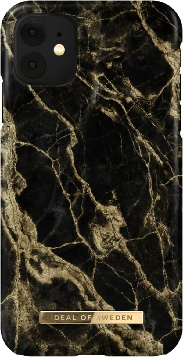 iDeal of Sweden Fashion Case für iPhone 11 golden smoke marble