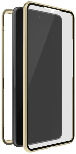 White Diamonds Cover 360° Glass für Galaxy S21 5G gold