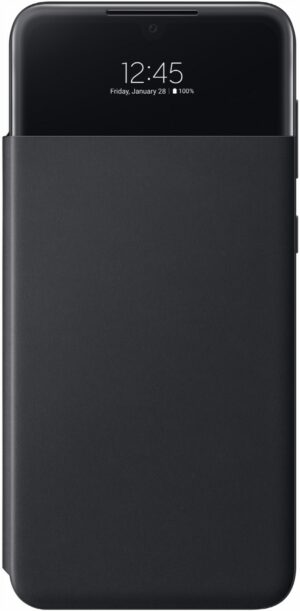 Samsung S View Wallet Cover für Galaxy A33 5G schwarz