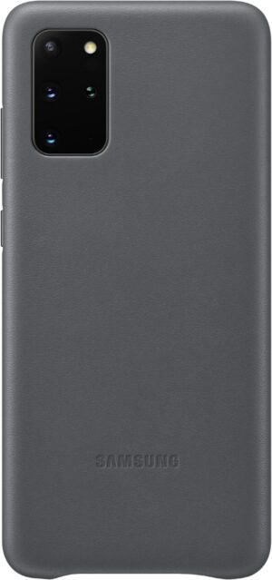 Samsung Leather Cover für Galaxy S20+ grau