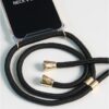 Necklacy Necklace Case für iPhone 11 elegant black
