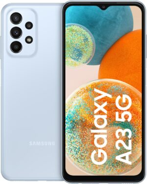 Samsung Galaxy A23 5G Smartphone hellblau