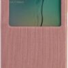 Commander Window Nubuk für Galaxy S6 edge light pink