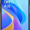 Oppo A76 Smartphone glowing black