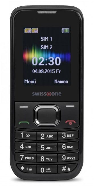 Swisstone SC 230 Tasten Handy schwarz
