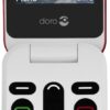 Doro 6040 Seniorenhandy rot/weiß